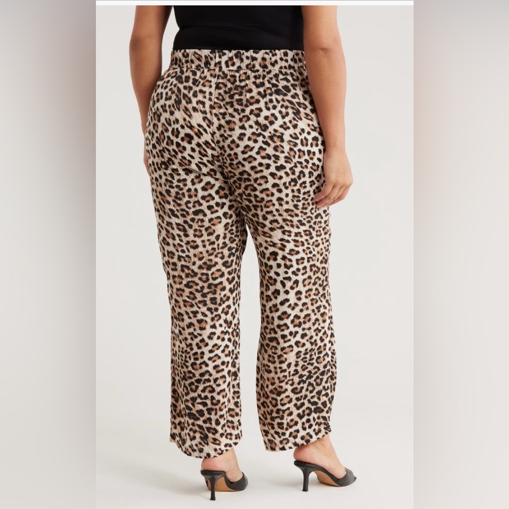 T Tahari Print Wide Leg Pants - Picture 2 of 2